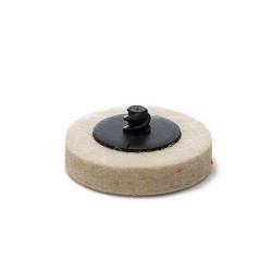 Quick-Lock Felt Buffing Pad / 2" (50 mm) - 3 pk